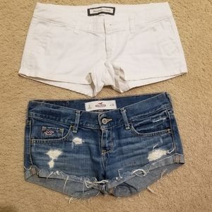 Abercrombie and Fitch white short